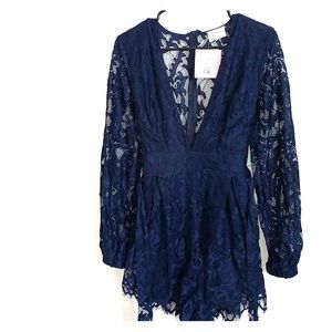 Showpo. Lace Playsuit/Romper